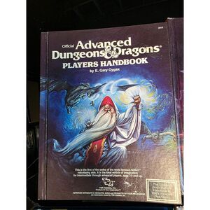 Advanced Dungeons & Dragons Players Handbook TSR 2010